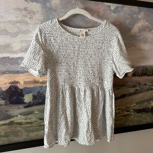 Urban Romantics Smocked Blouse